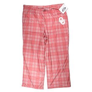 Concepts Sport Crimson Oklahoma Sooners Lightweight Sleepwear Pants Womens‎ 4XL